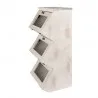 Nástěnná dřevěná skříňka 33 × 25 × 61 cm - fotografie 2