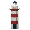 Dekorativní stolní lampa Tiffany LIGHTHOUSE 21×56 cm E14/max 2*25W - fotografie 1