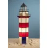 Dekorativní stolní lampa Tiffany LIGHTHOUSE 21×56 cm E14/max 2*25W - fotografie 3