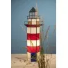 Dekorativní stolní lampa Tiffany LIGHTHOUSE 21×56 cm E14/max 2*25W - fotografie 4