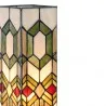 Stolní lampa Tiffany SQUARE 12 × 12 × 35 cm E14 / max. 40 W - fotografie 2