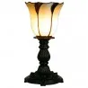 Stolní lampa Tiffany WHITE TULIP Ø 16 × 32 cm E14 / max. 25 W - fotografie 1