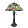 Stolní lampa Tiffany DRAGONFLY Ø 47×60 cm E27/max 3*60W - fotografie 1