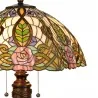 Stolní lampa Tiffany ROSE Ø 47 × 61 cm E27 / max. 2 × 60 W - fotografie 2