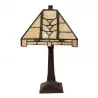 Stolní lampa Tiffany 23×23×38 cm E14/max 1x40W - fotografie 2