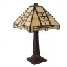 Stolní lampa Tiffany 23×23×38 cm E14/max 1x40W - fotografie 3