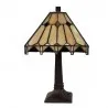 Stolní lampa Tiffany 23×23×38 cm E14/max 1x40W - fotografie 2