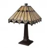 Stolní lampa Tiffany 23×23×38 cm E14/max 1x40W - fotografie 3