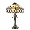 Stolní lampa Tiffany ART DECO Ø 40 × 58 cm E27 / max. 2 × 60 W - fotografie 1