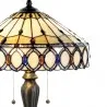 Stolní lampa Tiffany ART DECO Ø 40 × 58 cm E27 / max. 2 × 60 W - fotografie 2
