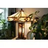 Stolní lampa Tiffany BROWN CHARM 42 × 42 × 71 cm E27 / max. 2 × 60 W E14 / max. 15 W - fotografie 2