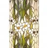 Sloupová lampa Tiffany FLOWERS Ø 31×78 cm E27/max 1*60W - fotografie 3