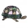 Dekorativní stolní lampa Tiffany TURTLE 22 × 15 × 13 cm E14 / max. 15 W - fotografie 2