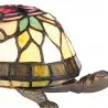 Dekorativní stolní lampa Tiffany TURTLE 22 × 15 × 13 cm E14 / max. 15 W - fotografie 3