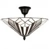 Stropní lampa Tiffany COZY NIGHT Ø 40×28 cm E14/max 2*40W - fotografie 2