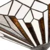 Stropní lampa Tiffany COZY NIGHT Ø 40×28 cm E14/max 2*40W - fotografie 4