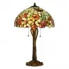 Stolní lampa Tiffany FLOWERS Ø 40 × 63 cm E27 / max. 2 × 60 W - fotografie 1
