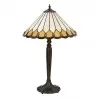 Stolní lampa Tiffany MORNING COFFEE Ø 40 × 62 cm E27 / max. 2 × 60 W - fotografie 1