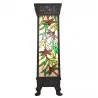 Sloupová lampa Tiffany DRAGONFLY 26×26×71 cm E27/max 1*100W – fotografie 1