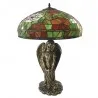 Stolní lampa Tiffany ROSE Ø 57×83 cm E27/max 3*60W - fotografie 2