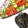 Stolní lampa Tiffany ROSE Ø 57×83 cm E27/max 3*60W - fotografie 3