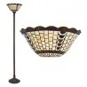 Stojací lampa Tiffany RECTANGLE Ø 38 × 186 cm E27 / max. 60 W - fotografie 1