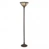 Stojací lampa Tiffany RECTANGLE Ø 38 × 186 cm E27 / max. 60 W - fotografie 2