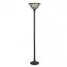 Stojací lampa Tiffany RECTANGLE Ø 38 × 186 cm E27 / max. 60 W - fotografie 5