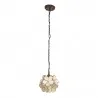 Závěsná lampa Tiffany SUMMER BLOOM 21 × 21 × 17/90 cm E14 / max. 40 W - fotografie 3