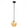 Závěsná lampa Tiffany SUMMER BLOOM 21 × 21 × 17/90 cm E14 / max. 40 W - fotografie 2