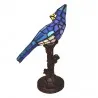 Dekorativní stolní lampa Tiffany BIRD 15×12×33 cm E14/max 1*25W - fotografie 1