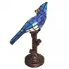 Dekorativní stolní lampa Tiffany BIRD 15×12×33 cm E14/max 1*25W - fotografie 2