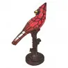 Dekorativní stolní lampa Tiffany BIRD 15 × 12 × 33 cm E14 / max. 25 W - fotografie 1