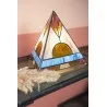 Stolní lampa Tiffany ORGANIC CHIC 26×26×30 cm E14/max 1*40W - fotografie 4