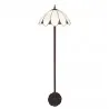 Stojací lampa Tiffany THE WHITE SUN Ø 46 × 166 cm E27 / max. 2 × 60 W - fotografie 4
