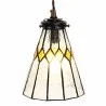 Závěsná lampa Tiffany VINTAGE STREET Ø 15 × 115 cm E14 / max. 25 W - fotografie 1