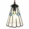 Závěsná lampa Tiffany VINTAGE STREET Ø 15 × 115 cm E14 / max. 25 W - fotografie 1