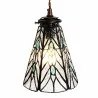Závěsná lampa Tiffany EARLY MORNING Ø 15 × 115 cm E14 / max. 25 W - fotografie 1