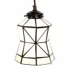 Závěsná lampa Tiffany THUNDER Ø 15 × 115 cm E14 / max. 25 W - fotografie 1