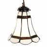 Závěsná lampa Tiffany BRIGHT WINTER Ø 15 × 115 cm E14 / max. 25 W - fotografie 1
