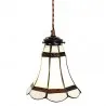 Závěsná lampa Tiffany BRIGHT WINTER Ø 15 × 115 cm E14 / max. 25 W - fotografie 3