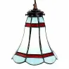 Závěsná lampa Tiffany ROYAL BLUE Ø 15 × 115 cm E14 / max. 25 W - fotografie 1