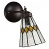 Nástěnná lampa Tiffany VINTAGE STREET 17×12×23 cm E14/max 1*25W - fotografie 2