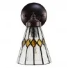 Nástěnná lampa Tiffany VINTAGE STREET 17×12×23 cm E14/max 1*25W - fotografie 4