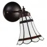 Nástěnná lampa Tiffany BRIGHT WINTER 17 × 12 × 23 cm E14 / max. 25 W - fotografie 2