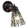 Nástěnná lampa Tiffany EARLY MORNING 17×12×23 cm E14/max 1*25W - fotografie 1