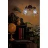 Nástěnná lampa Tiffany EARLY MORNING 30×23×23 cm E14/max 2*25W - fotografie 5