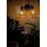 Nástěnná lampa Tiffany DARK SUNFLOWER 30 × 23 × 23 cm E14 / max. 2 × 25 W - fotografie 5