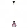 Závěsná lampa Tiffany CUTE BOW 18 × 15 × 115 cm E14 / max. 25 W - fotografie 2