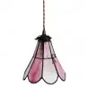 Závěsná lampa Tiffany CUTE BOW 18 × 15 × 115 cm E14 / max. 25 W - fotografie 4
